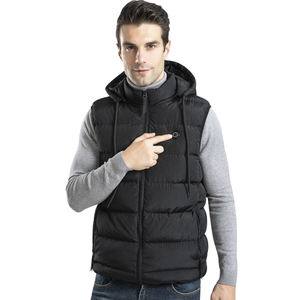 Chaleco Térmico de Lujo Personalizado de Alta Calidad con Cuello Alto y Batería para el Invierno - Product Image 3