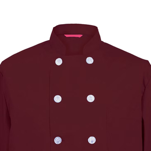 Vestes de chef pour hommes, logo et couleur personnalisés, haute qualité, prix bas, design simple, manches longues, bon service, vêtements de cuisine. - Product Image 3