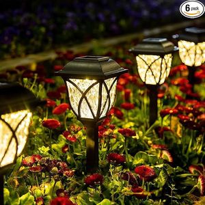 GIGALUMI Set di 6 Luci Solari da Giardino a LED Impermeabili per Esterni - Product Image 1