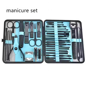 Ensemble de coupe-ongles CE ISO de haute qualité 36 pièces outil de beauté noir 36/25/20/15/10 en 1 ensemble de manucure pédicure par OldMed Instruments - Product Image 2