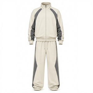 Fabricant OEM sur mesure en gros – Survêtement en coton épais pour homme, ensemble sweat-shirt et pantalon de jogging, fournisseur en vrac, marque privée - Product Image 6