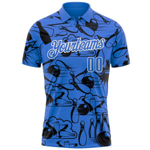 Camisas de Boliche Personalizadas de Manga Corta, Ligeras y Transpirables, con Protección UV y Absorción de Humedad, Ropa Deportiva - Product Image 3