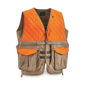 Chaleco de Caza Impermeable para Hombre, Color Naranja Brillante, Táctico, Resistente, Camuflaje, para Exteriores - Product Image 1