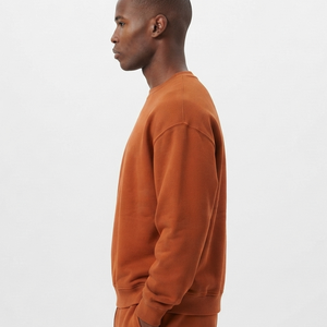 Sudadera de Cuello Redondo Extra Grande Personalizada de Felpa Francesa de Alta Calidad para Hombre, Sudadera Informal para Hombre, Otoño - Product Image 5
