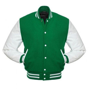 <b>Top</b> Trending Men Varsity Jacket Streetwear Long Sleeve Wool Letterman Jacket Hot Sale - Product Image 1