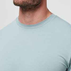 T-shirt de sport 100% coton véritable, respirant et confortable, de haute qualité, vêtements de fitness, nouvelle arrivée, t-shirt de sport à bas prix, qualité supérieure. - Product Image 4