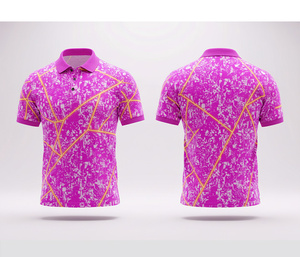 Polyester Sublimation Polo Shirt – Lightweight & Breathable Design for Men Women Youth Quick-Dry Dry-Fit Active Polo - Product Image 4