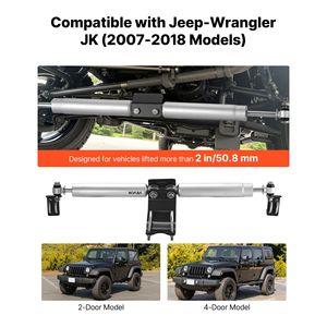 Kit Stabilizzatore Doppio per Jeep Wrangler JK 2007-2018, Compatibile con Sollevamento Sospensioni da 2 Pollici, Categoria Prodotto: Collegamenti Stabilizzatori - Product Image 2