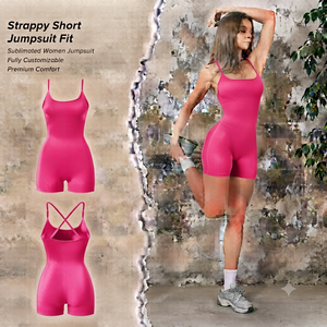 Mono enterizo ajustado con cremallera frontal en V profundo y leggings para mujer - Product Image 5