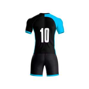 SMART SHINE ENTERPRISES Uniforme de football respirant et léger 100% polyester à sublimation, manches courtes, design personnalisé unique - Product Image 3
