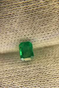 Émeraude naturelle non montée, taille octogonale. Magnifique émeraude pour bijoux. - Product Image 3