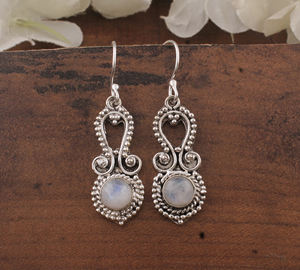 Fabricante Mayorista de Joyería Fina Personalizada de Plata de Ley 925 con Piedras Preciosas Naturales, Estilo Vintage, para Mujeres, para Fiestas - Product Image 1