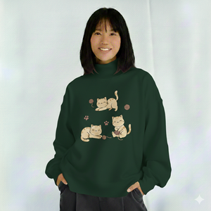 Sweat-shirt décontracté pour femme à col montant, imprimé avec logo sur le devant, en tissu polaire doux, coupe-vent et respirant, OEM ODM - Product Image 1