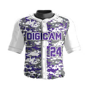 Ensemble de maillot et pantalon de baseball en polyester 100 % de qualité supérieure, nouveau style, uniforme de softball, vêtements de sport par sublimation - Product Image 4