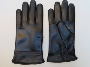 Gants d'hiver en cuir pour hommes, pour sports de plein air, cyclisme, écran tactile, antidérapants - Product Image 3