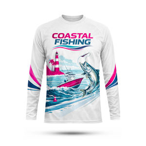 Camiseta Deportiva de Manga Larga para Hombre, Sublimación Completa, Transpirable, de Alta Calidad, Personalizada, Anti-UV, de Secado Rápido - Product Image 2