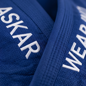 ASKAR Blue Jis Jitsu Gi Unisex Durable <b>Martial</b> <b>Arts</b> <b>Wear</b> for Training - Product Image 2