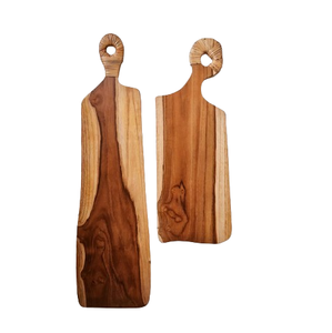 Tabla de Cortar de Madera de Acacia para Chef, Redonda/Rectangular, 2.0cm de Grosor, Estilo Moderno, Duradera, Sostenible, Fácil de Limpiar, para Restaurantes - Product Image 1