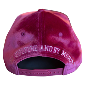 Velvet Merit Snapback <b>Cap</b> for Men and <b>Women</b> Premium Black Velvet Baseball Hat Adjustable Flat Brim Streetwear Fashion Custom - Product Image 3