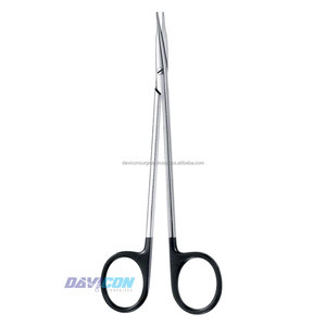 กรรไกรตัดแบบโค้ง Super Cut Jamison รุ่น BH 7 นิ้ว ทำจากสแตนเลสและไทเทเนียม สำหรับศัลยกรรมพลาสติกและคีมจับ - Product Image 3