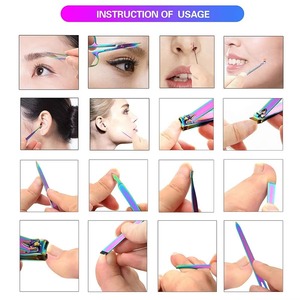 Travel Manicure Kit Portable Stainless Steel Nail Clipper <b>Set</b> 5-Piece Compact Pedicure Grooming Tools Travel <b>Case</b> Personal Care - Product Image 3