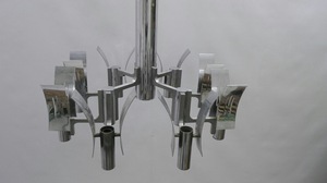 Lampe suspendue moderne en fer forgé METAL WAVE pour éclairage intérieur et décoration de plafond – Fabricant et exportateur indien - Product Image 6