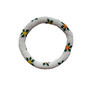 Fancy Seed <b>Beads</b> <b>Bracelet</b> With Embroidery Pattern Art Modern Bohemian Beaded <b>Bracelet</b> Stylish Women Jewelry - Product Image 1