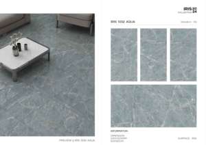 Carreaux de porcelaine pour marché international, surface irisée, 60x120cm, 600x1200mm, format 24x48, pour murs et sols intérieurs haut de gamme - Product Image 2