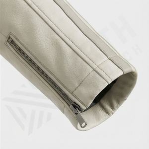 Chaqueta de Motociclista de Cuero Genuino para Hombre de la Mejor Calidad, Nueva Colección de Invierno, Chaquetas de Motocicleta con Protecciones Desmontables Personalizadas - Product Image 6