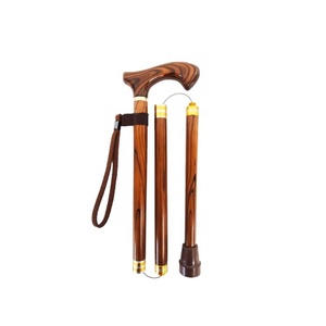 Bastones plegables de madera para caminar - Product Image 6