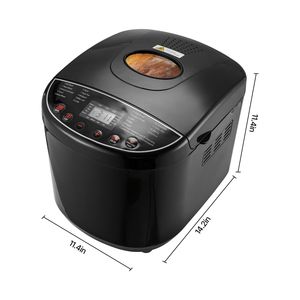 Macchina per il pane automatica da 19,5 libbre con teglia in ceramica antiaderente, impastatrice per pane senza glutine e integrale - Product Image 2