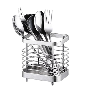 High-Quality Decorative Metal <b>Utensil</b> <b>Holder</b> Suitable For Modern Rustic Farmhouse And Vintage Style Home Decor - Product Image 1