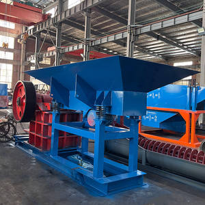 Trituradora <span class=keywords><strong>de</strong></span> mandíbulas <span class=keywords><strong>de</strong></span> tungsteno negro para rocas grandes con alimentador vibratorio para trituración <span class=keywords><strong>primaria</strong></span> - Product Image 5