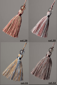 37 couleurs, 9 cm, 3,54 pouces, mini pompon avec perle, soyeux, coloré, pompon personnalisé, fabriqué au Pakistan, haute qualité, utilisation décorative pour vêtements - Product Image 5