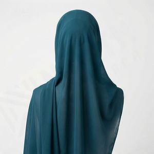 Hiyab de Chifón Suave Premium para Otoño, con Logotipo Personalizado, Cuadrado, Ecológico, Transpirable, para Musulmanas, de Alta Calidad, Elegante y Estilizado - Product Image 2
