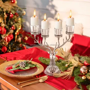 Premium Handmade Round Metal <b>Candlestick</b> <b>Holder</b> Living Room Interior Stylish Decor Luxury Artistic Christmas Home Decoration - Product Image 4