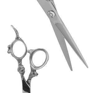 Ciseaux de coiffure professionnels de qualité supérieure avec manche élégant, lame tranchante en acier inoxydable, pour salon de coiffure, usage droitier - Product Image 5