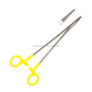 WARSAW T/c Tip DeBakey-Fine Needle Holder Stainless Steel Suture Surgical Instrument | needle holder - Product Image 1