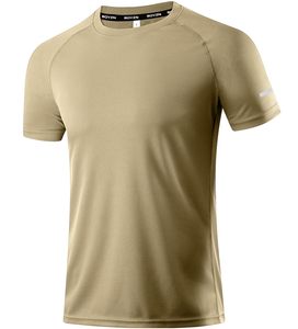 mens athletic compression <b>tshirt</b> gym training workout tee quick dry stretch sportswear supplier - Product Image 4