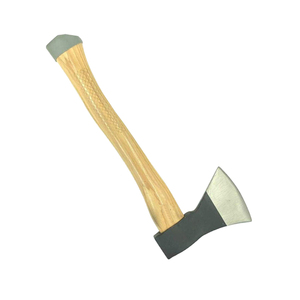 Artisan Forged Carbon Steel Hatchet Rosewood <b>Handle</b> With Leather Sheath Custom <b>Axe</b> Outdoor <b>Axe</b> - Product Image 5