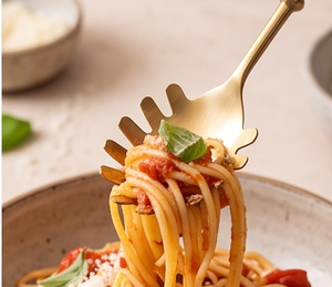 Elegant Gold Plated Serving <b>Spoon</b> <b>Set</b> With <b>Wood</b> Handle Minimalist Design Durable Kitchen Utensils For Dining - Product Image 2