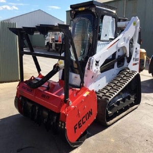 Reliable Bobcatts Skid Steer Front Loader Crawler Forestry Mulching System for Clearing Overgrown Areas Trees <b>Brush</b> <b>Powerful</b> - Product Image 3