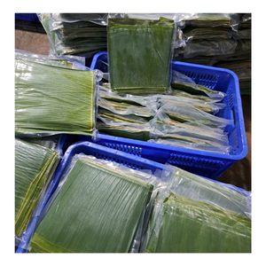 ใบตองสดสำหรับนึ่งข้าวเหนียวและตามาเลสแบบดั้งเดิม ห่ออาหารสีเขียวธรรมชาติเพื่อการเสิร์ฟอาหารแบบดั้งเดิม - Product Image 1