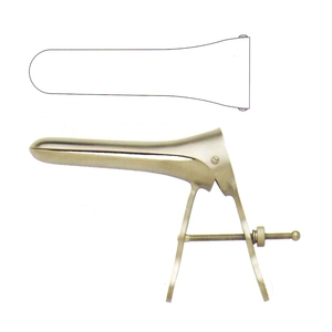 High Quality Stainless Steel Manual Medical Veterinary Instrument Different Sizes Gynecological Vaginal Speculum for Single Use - Product Image 6