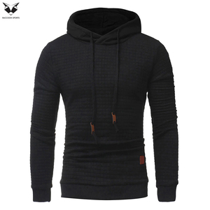 Impression de logo personnalisé, haute qualité, OEM, séchage rapide, respirant, meilleur prix de gros, sweat à capuche uni à manches longues pour homme - Product Image 5