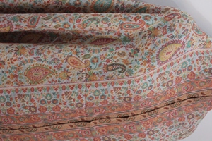 Women Ethnic Embroidered Scarf Warm Long <b>Shawl</b> Winter Floral Paisley <b>Wrap</b> - Product Image 5