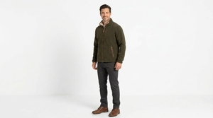 Veste polaire d'hiver personnalisée pour homme, fermeture éclair intégrale, col montant, chaude et douce, vêtements décontractés d'extérieur, fabricant - Product Image 4