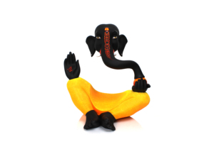 Artesanía Nirmala, Estatua Moderna de Ganesha/Ganpati en Resina, Hecha a Mano en Rajasthan, Pieza Decorativa - Product Image 5