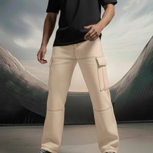 Pantalon cargo pour homme, pantalon thaïlandais de haute qualité pour l'extérieur, pantalon de travail, séchage rapide et respirant, style décontracté avec broderie de logo - Product Image 2