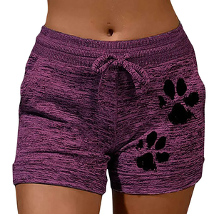 Shorts Deportivos de Felpa 100% Algodón Transpirable con Logotipo Personalizado al por Mayor, Shorts de Gimnasio para Mujer, Shorts para Niñas, Tallas Grandes - Product Image 1